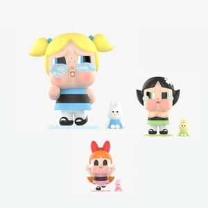 Crybaby x Powerpuff Girls Crying Figures Set